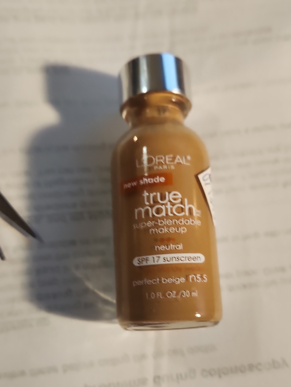L'Oreal True Match Foundation - N5.5 Perfect Beige